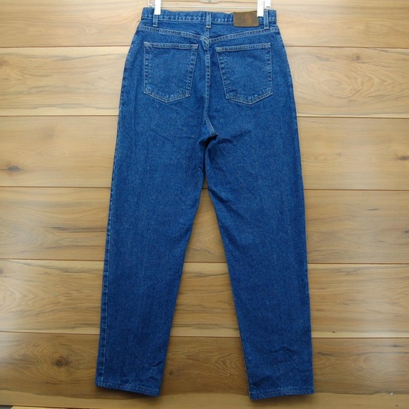 French Dressing Jeans Womens 12 Blue Denim Contour Easy Fit High Rise Tapered - Picture 11 of 13